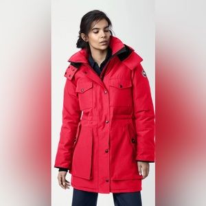 Canada Goose Gabriola Parka, Red, Women’s Medium